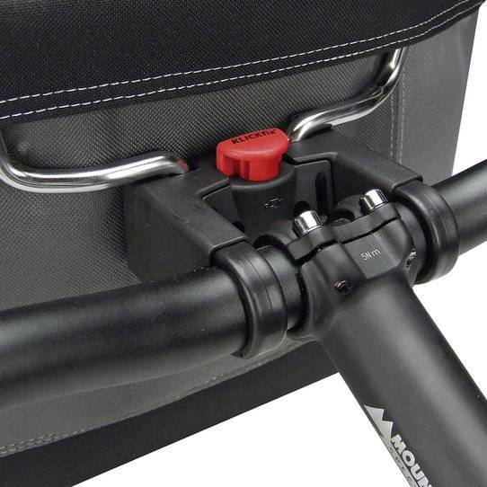 Klickfix leichte Shoppingtasche mit Kordelverschluss für Lenker Adapter Kostenloser Versand