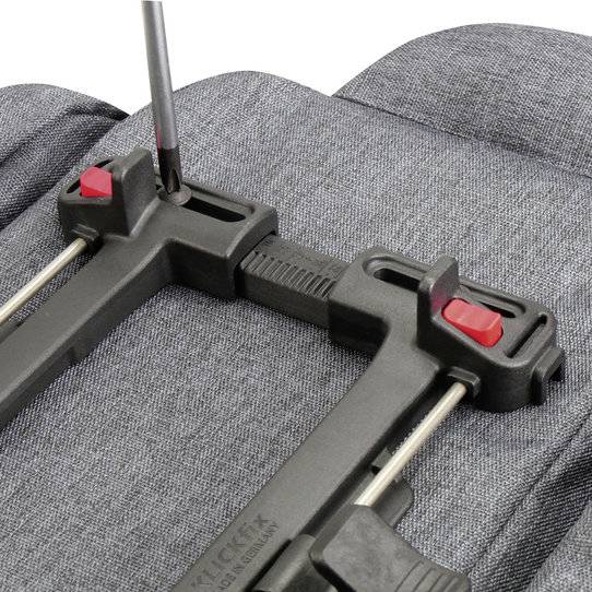 Klickfix extra stabile Tourentasche, faltbare Seitentaschen – für beliebige Gepäckträger Black Friday