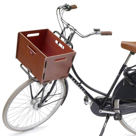 Klickfix riesiger Holzkorb, für (Front)Träger 9–40 cm und Ø 10–16 mm Heißer Verkauf