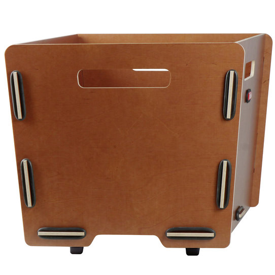 Klickfix riesiger Holzkorb, für (Front)Träger 9–40 cm und Ø 10–16 mm Heißer Verkauf