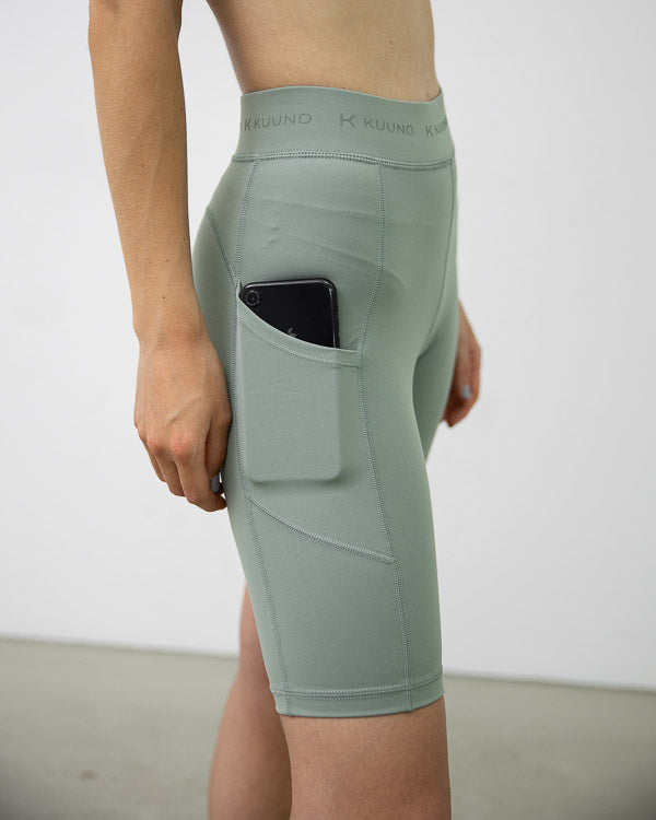 Kuuno Dynamic Biker Shorts Iced Pistachio Fabrik Onlineshop