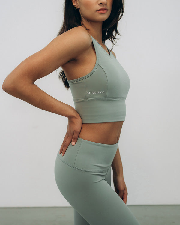 Kuuno Essential Movement Bra Iced Pistachio Großer Ausverkauf