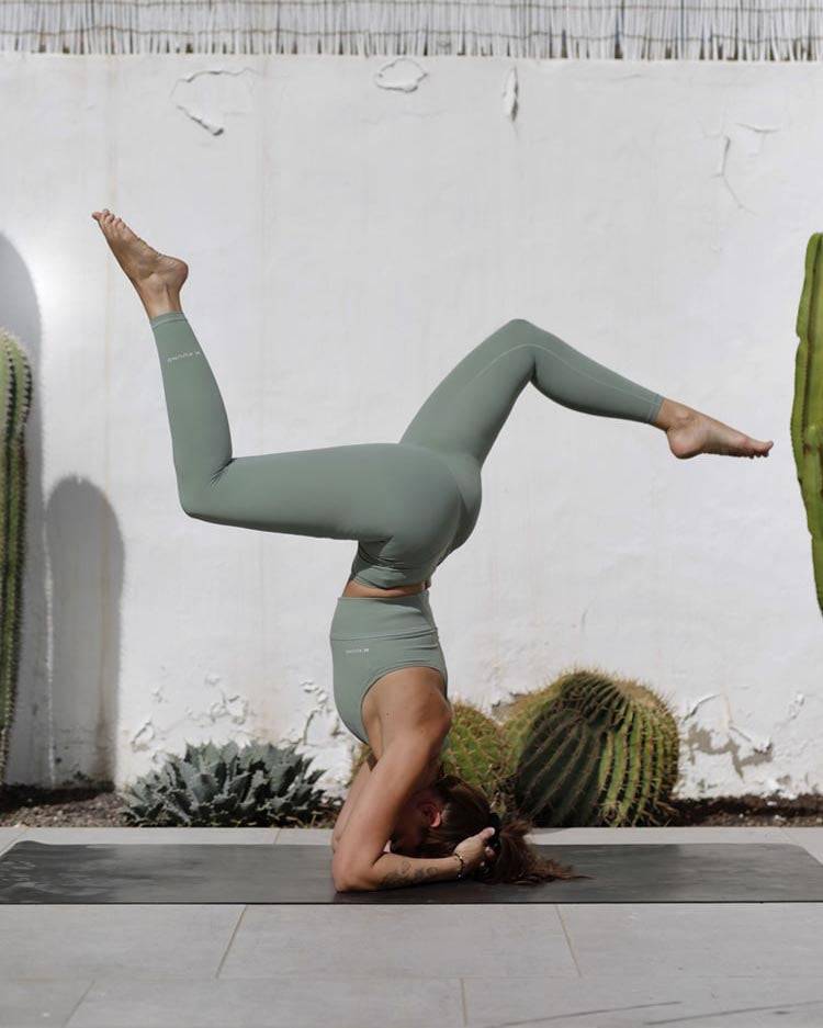 Kuuno Essential High Waist Tights Iced Pistachio Flash Sale