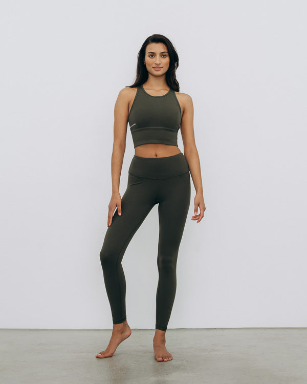Kuuno Essential High Waist Tights Forest Green Exklusivangebot