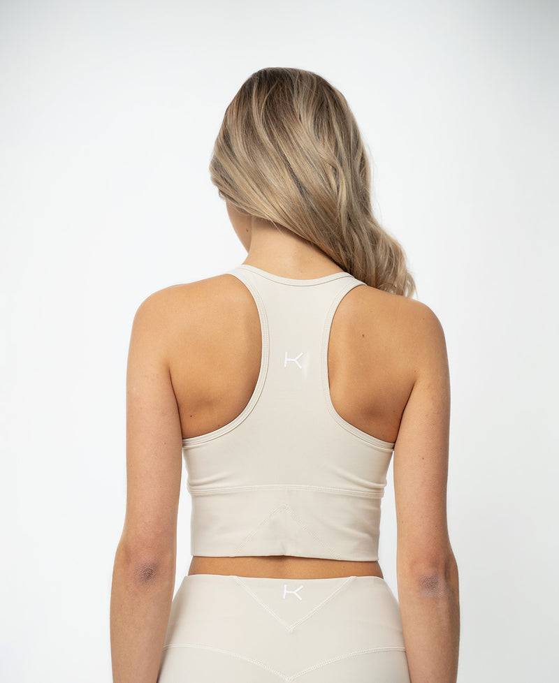 Kuuno Essential Movement Bra Light Beige Heißer Verkauf