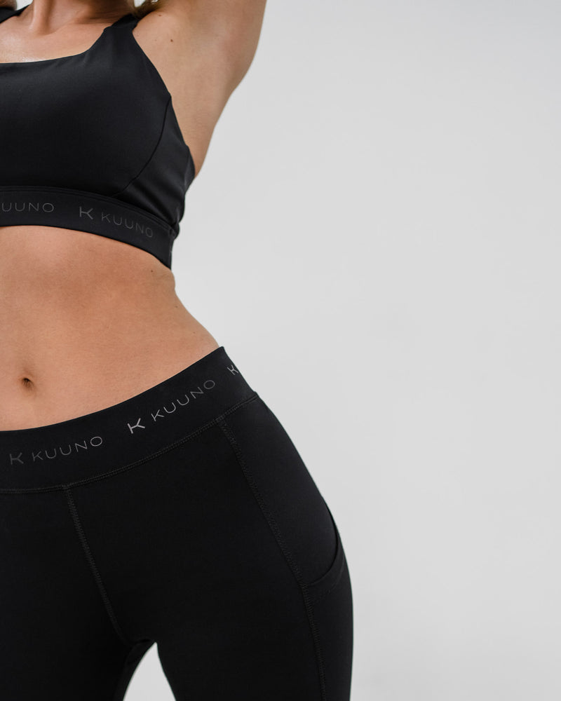 Kuuno Dynamic High Waist Tights Night Black Top Angebot