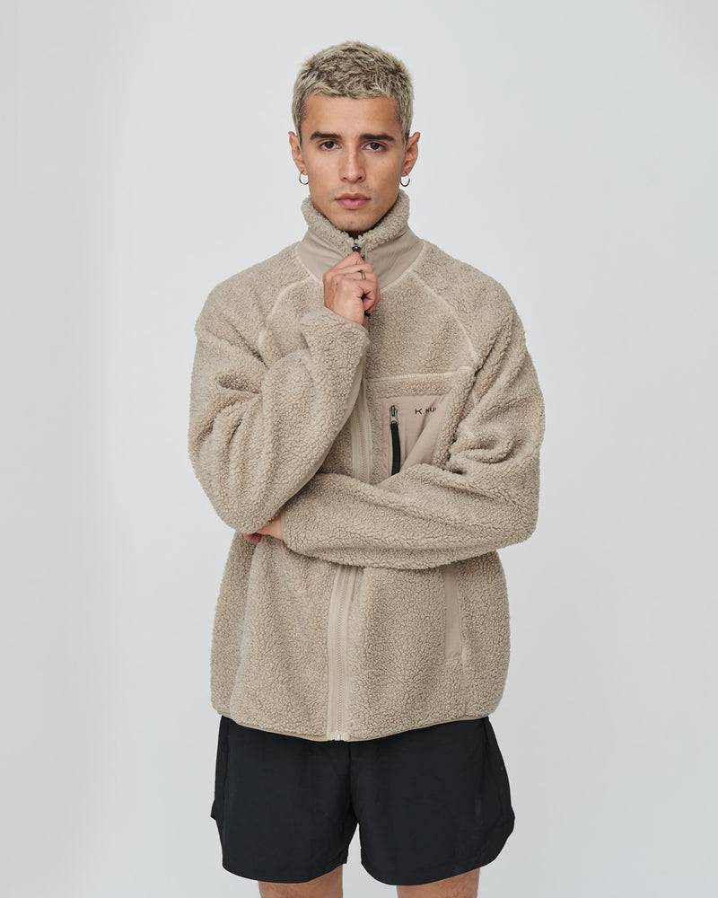 Kuuno Everyday Fleece Jacket Deep sand Neueste Mode