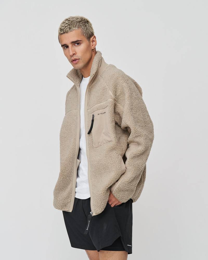 Kuuno Everyday Fleece Jacket Deep sand Neueste Mode