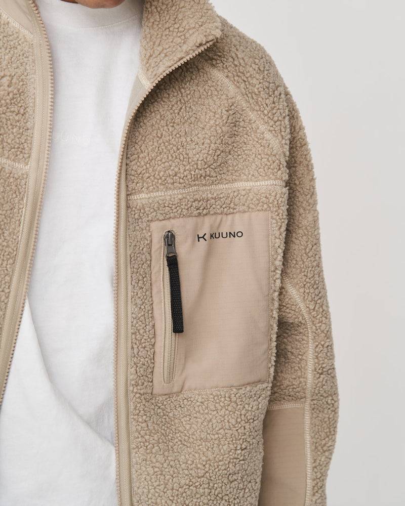 Kuuno Everyday Fleece Jacket Deep sand Neueste Mode