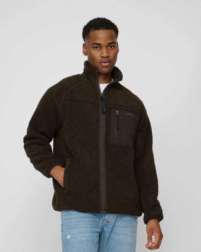 Kuuno Everyday Fleece Jacket Midnight Brown Zeitlich begrenztes Angebot