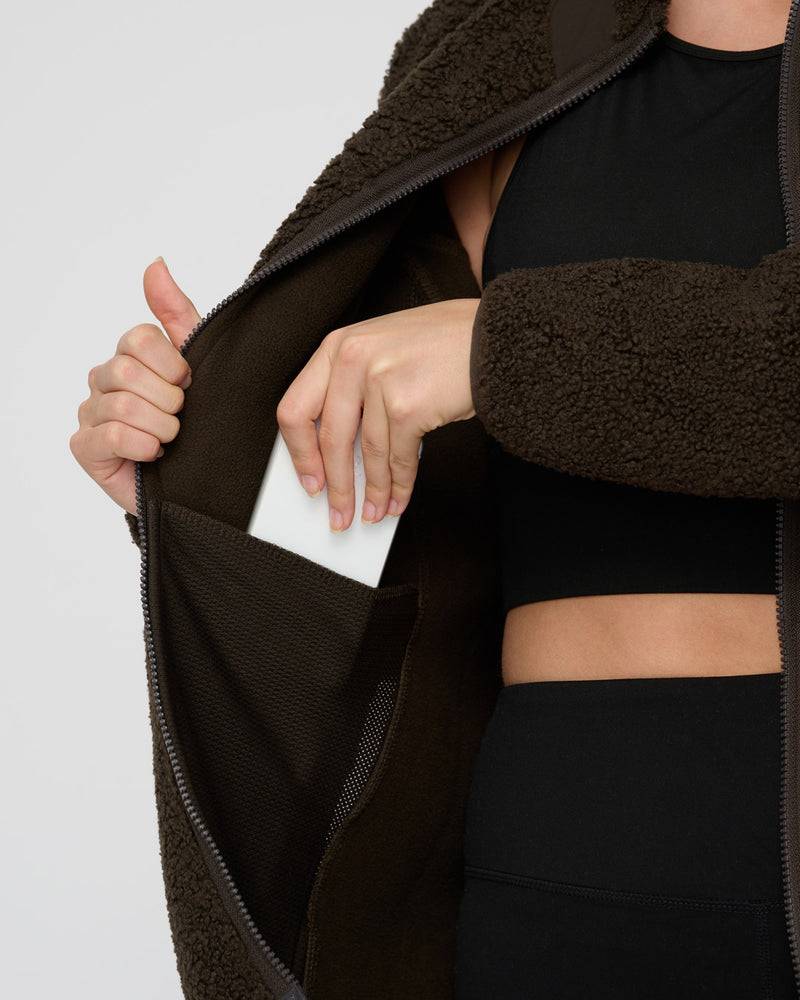 Kuuno Everyday Fleece Jacket Midnight Brown Zeitlich begrenztes Angebot