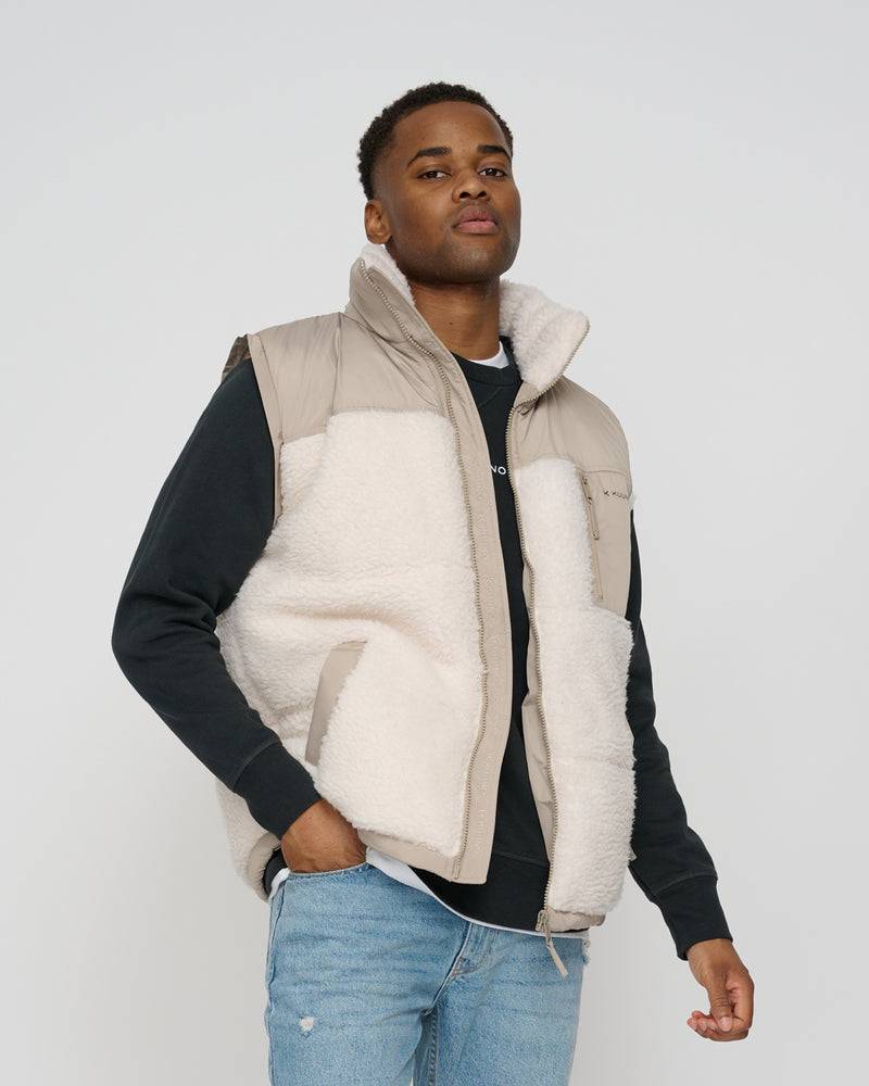 Kuuno Everyday Puffer Jacket Off White Blitzangebot
