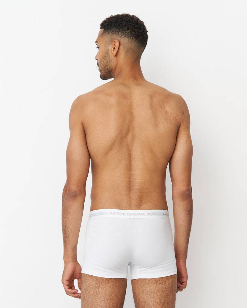 Kuuno 3er-Set Everyday Boxers Short Classic White Neueste Stile