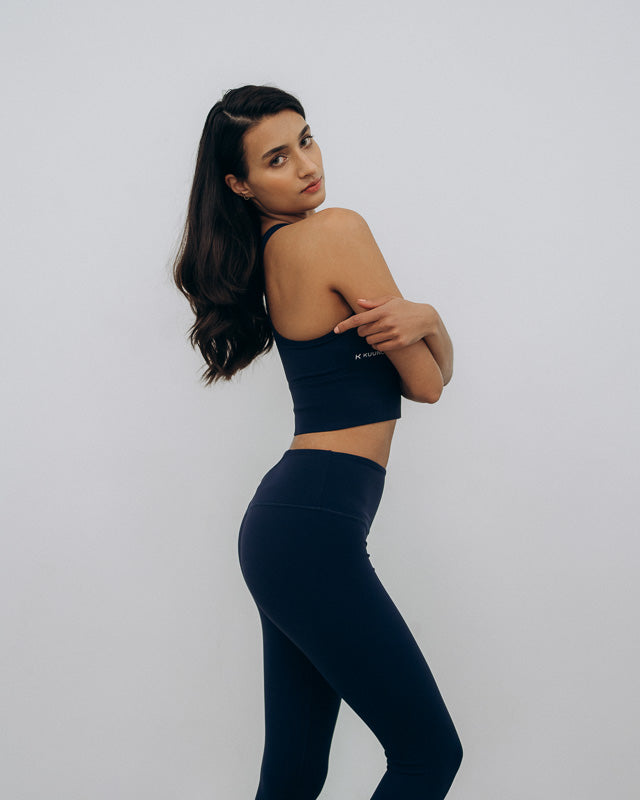 Kuuno Essential Movement Bra Navy Blue Letzter Tag