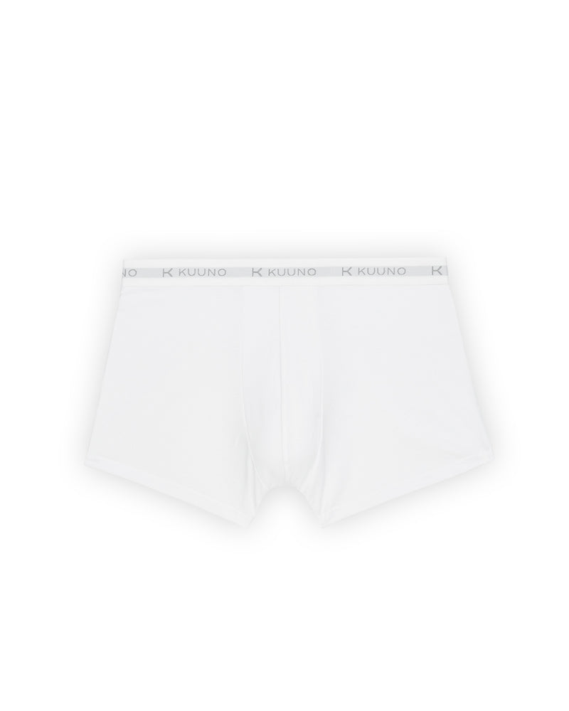Kuuno Everyday Boxers Short Classic White Outlet