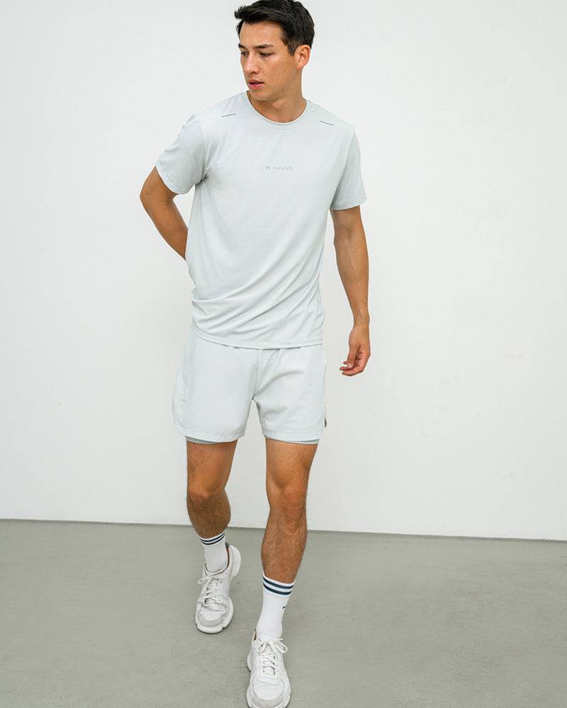 Kuuno Dynamic Sports Shorts Simple Grey Verkauf