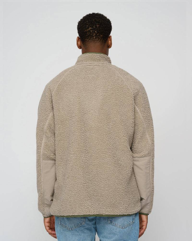 Kuuno Everyday Half Zip Fleece Deep Sand Online Shopping