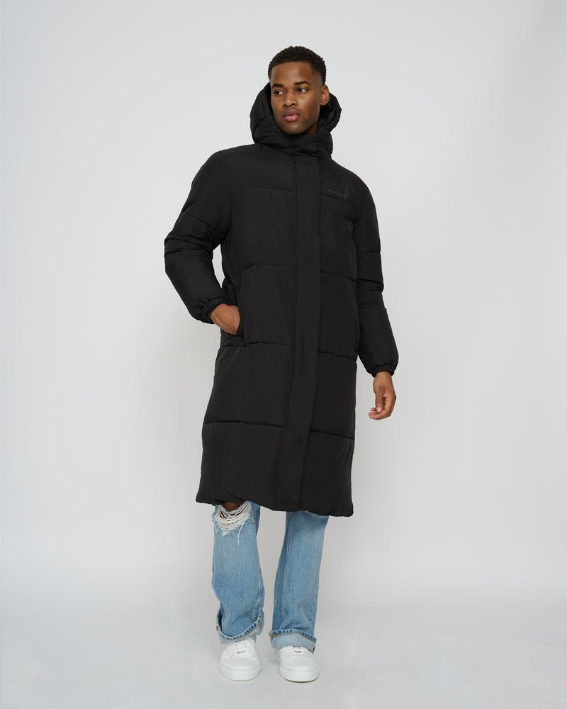 Kuuno Everyday Long Puffer Jacket Night Black Preisnachlass