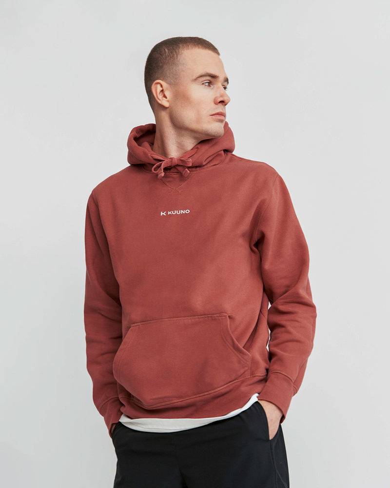 Kuuno Everyday Hoodie Marsala Red Osterangebot