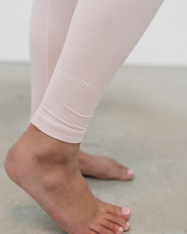Kuuno Essential High Waist Tights Light Pink Top Angebot