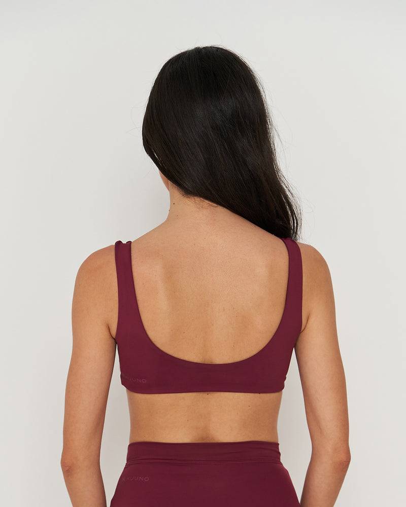Kuuno Bikini Top Dark Berry Neueste Mode