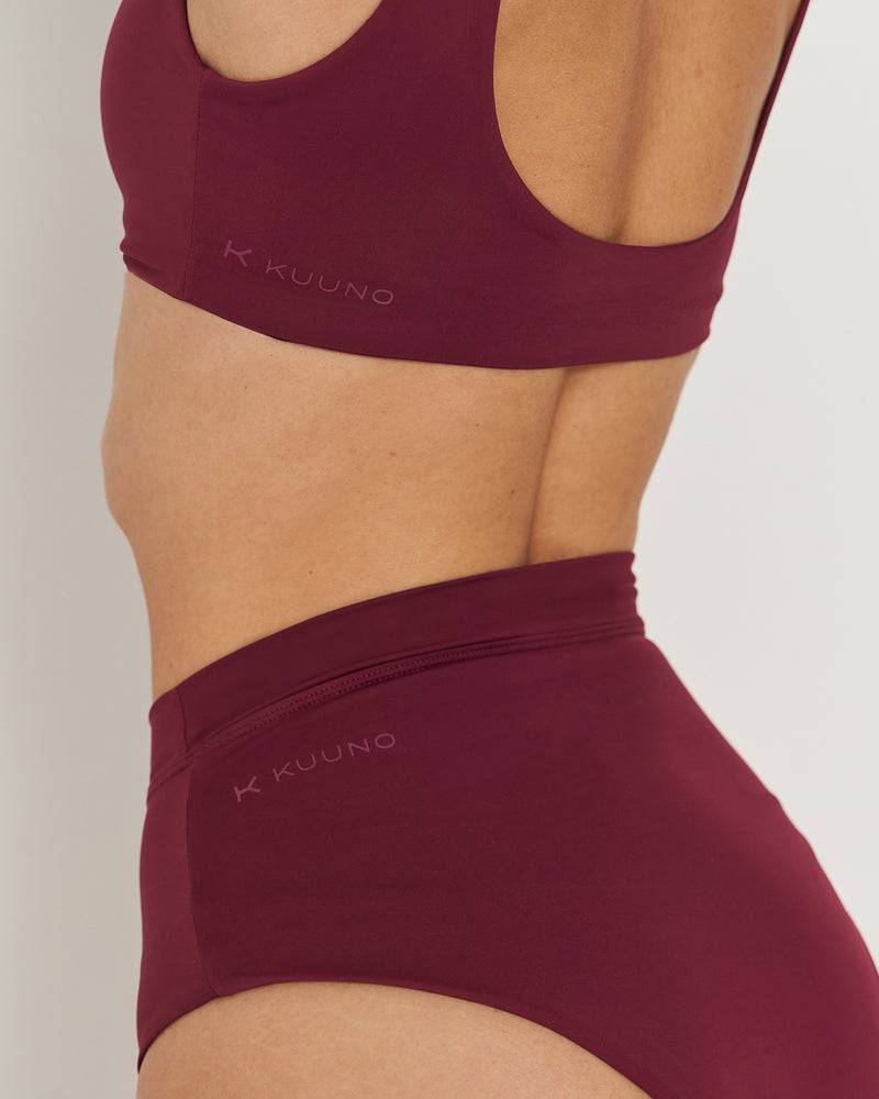 Kuuno Bikini Top Dark Berry Neueste Mode