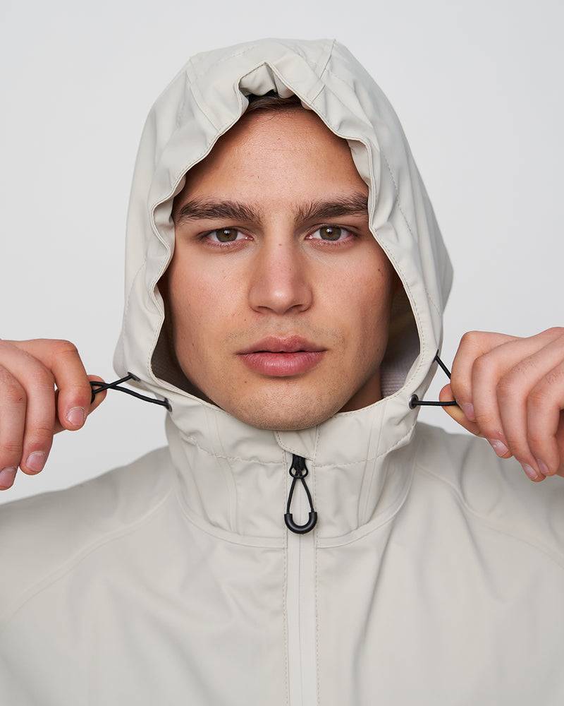 Kuuno Everyday Half Zip Jacket Light Beige Online Outlet