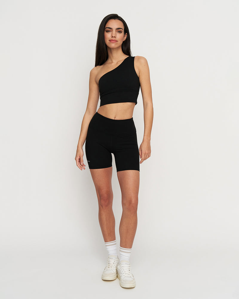 Kuuno Essential One Shoulder Bra Night Black Tiefpreis