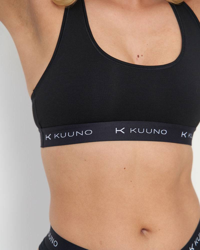 Kuuno Everyday Bra Sporty Night Black Sonderangebot der Fabrik