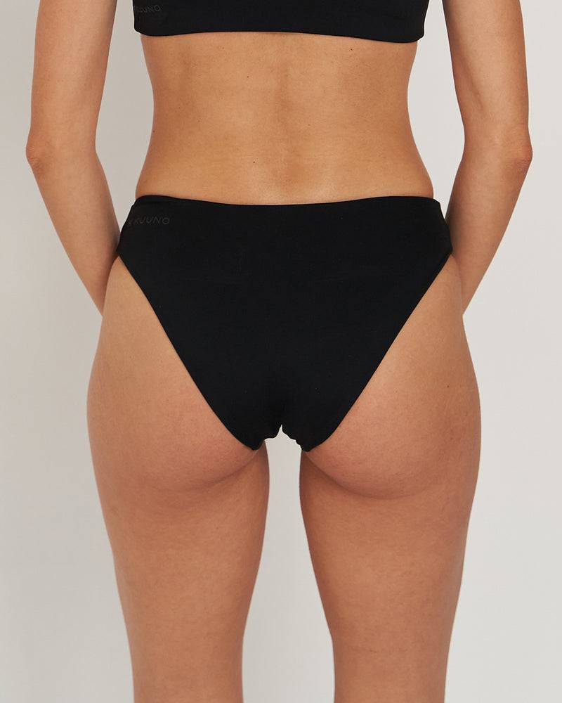Kuuno Bikini Bottom Classic Night Black Vierteljährliche Förderung