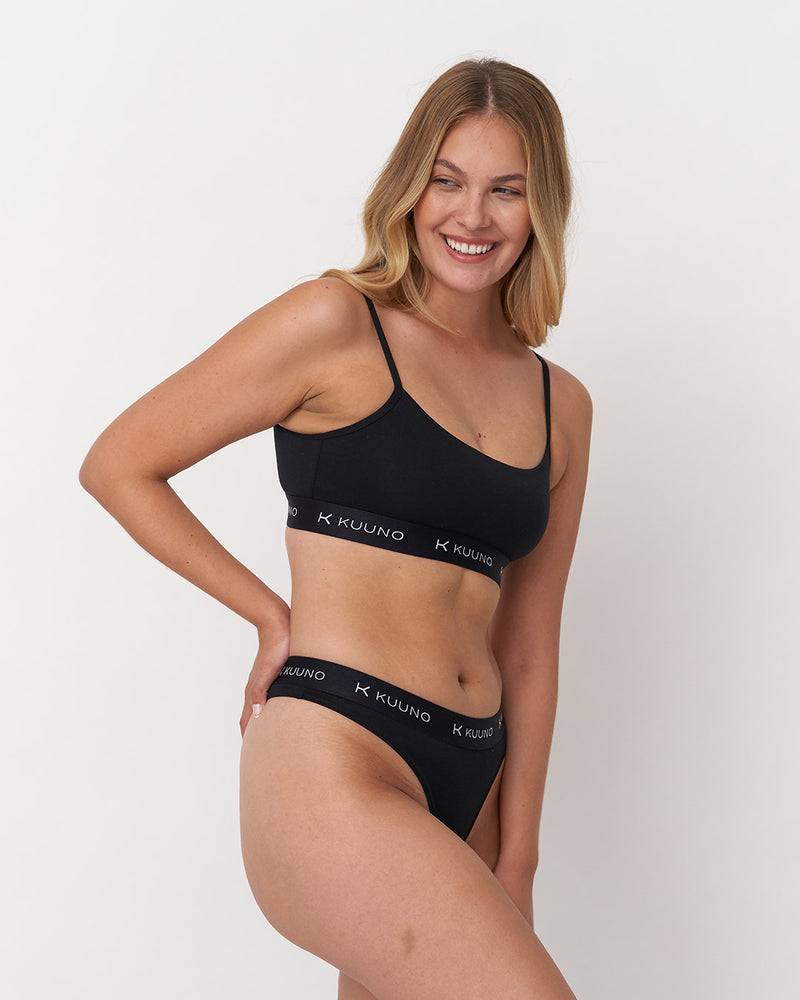Kuuno Everyday Soft Bra Night Black Riesige Rabatte