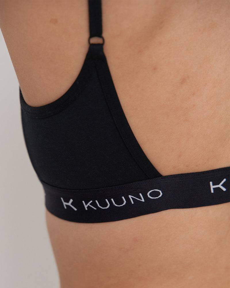 Kuuno Everyday Soft Bra Night Black Riesige Rabatte