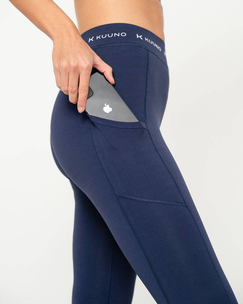 Kuuno Dynamic High Waist Tights Navy Blue Begrenzt auf 3 Tage