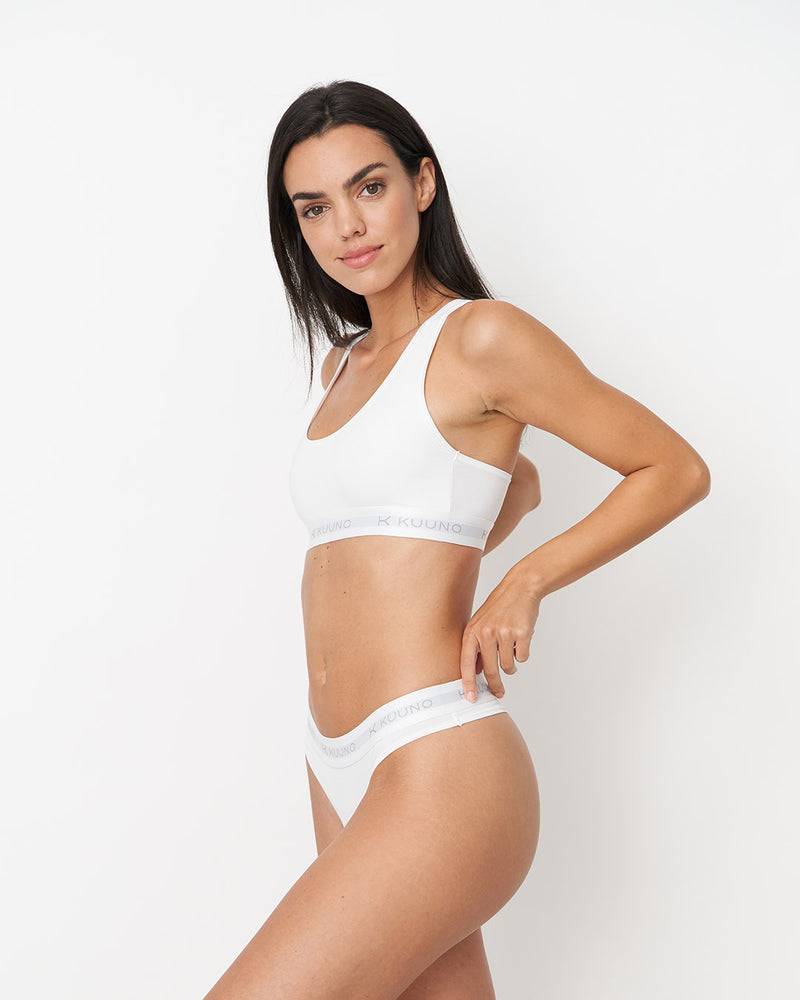Kuuno Everyday Bra Sporty Classic White Rabatte dieses Monats