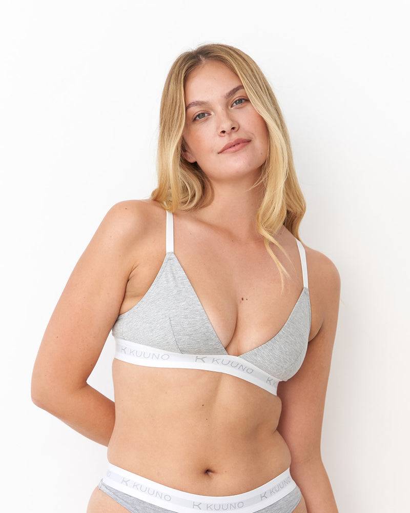 Kuuno Everyday Movement Bra Light Grey