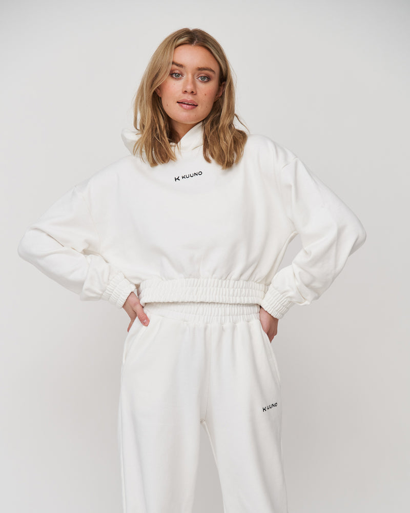 Kuuno Everyday Jogger Hoodie Classic White
