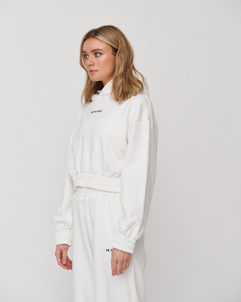 Kuuno Everyday Jogger Hoodie Classic White Online Shopping