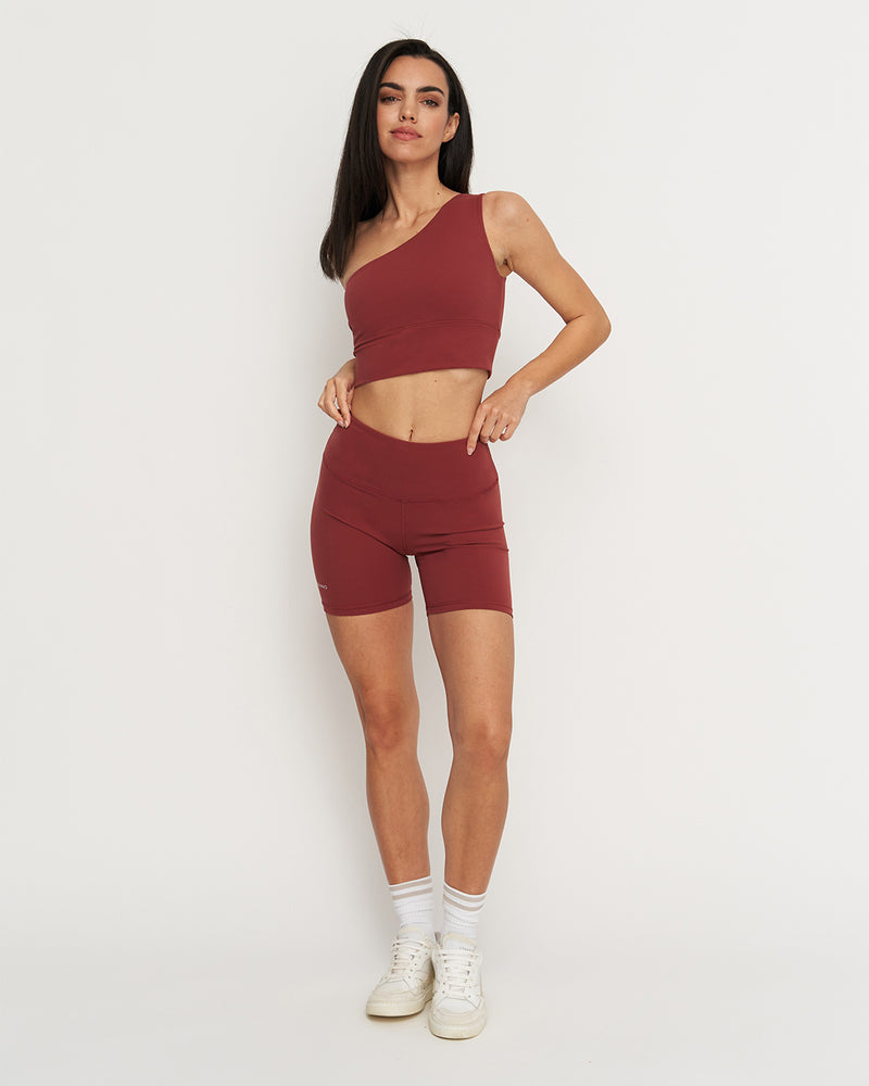 Kuuno Essential One Shoulder Bra Marsala Red Muttertagsangebot