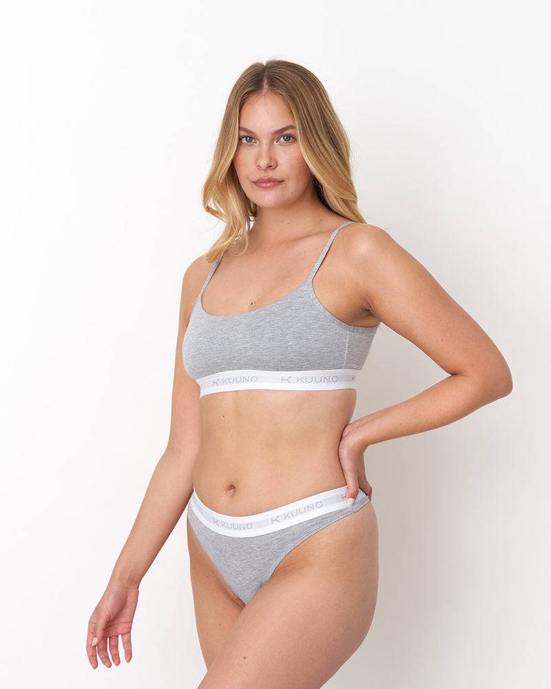 Kuuno Everyday Soft Bra Light Grey Jubiläumsangebot