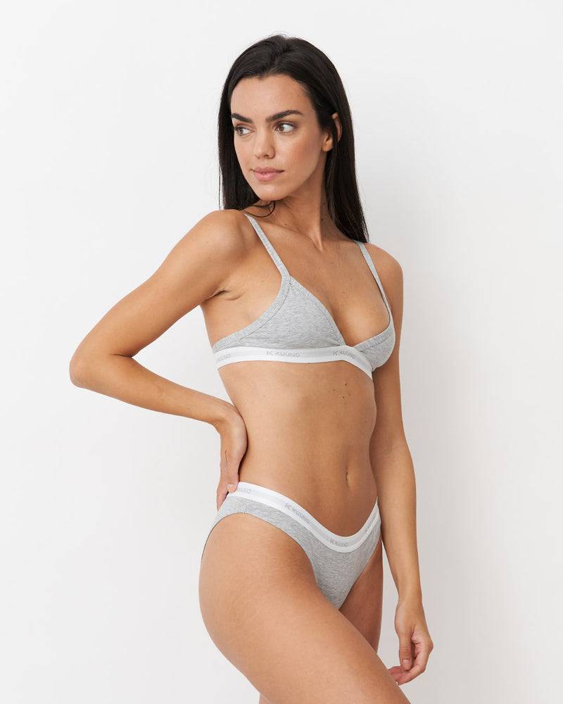 Kuuno 3er-Set Everyday Classic Brief Light Grey Zeitlich begrenztes Angebot
