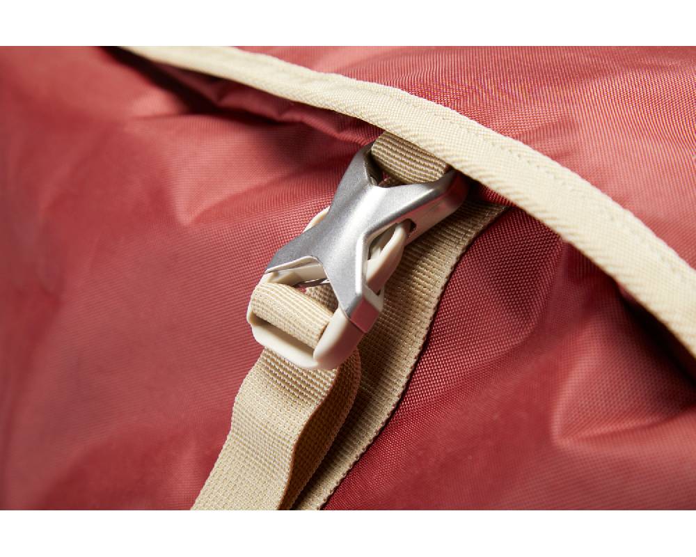 Nordisk Verran 115 Wheeled Duffel 115 L Burnt Red Nur für heute