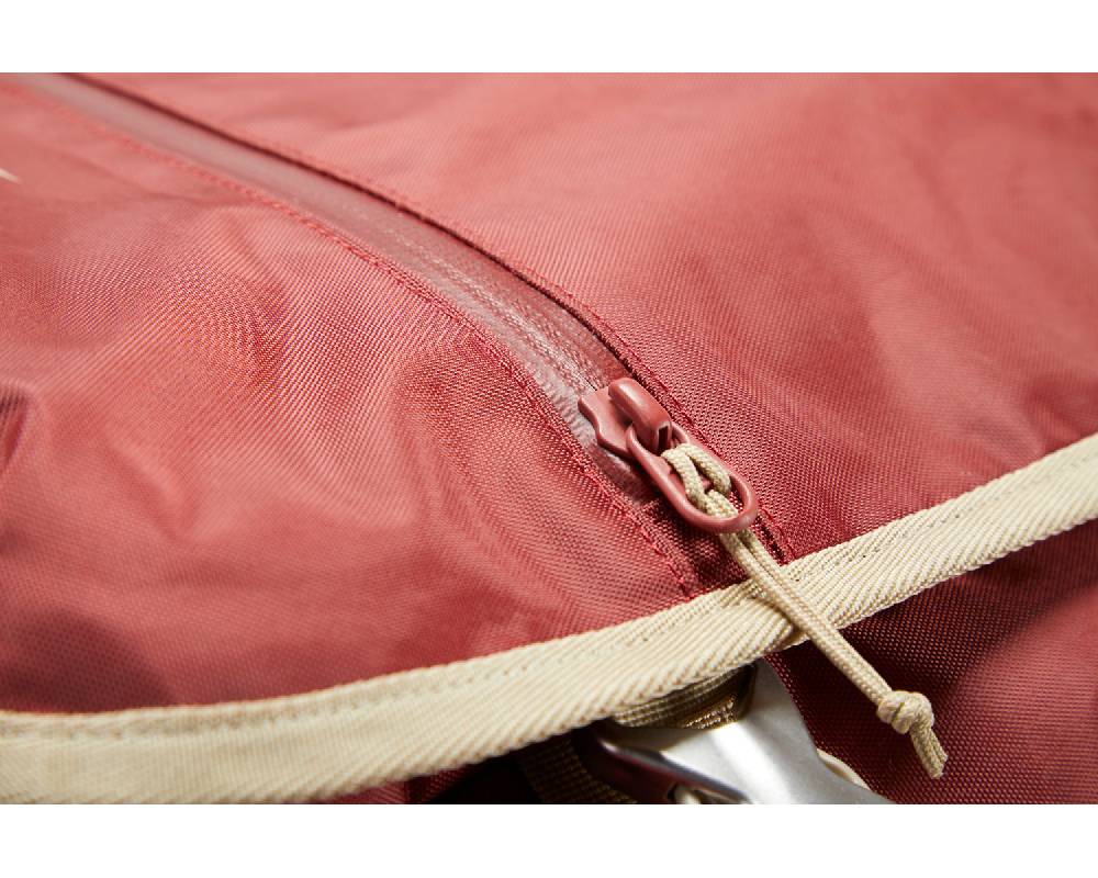 Nordisk Verran 115 Wheeled Duffel 115 L Burnt Red Nur für heute