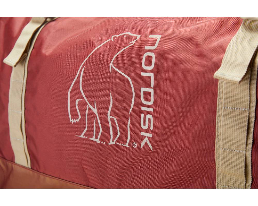 Nordisk Verran 115 Wheeled Duffel 115 L Burnt Red Nur für heute
