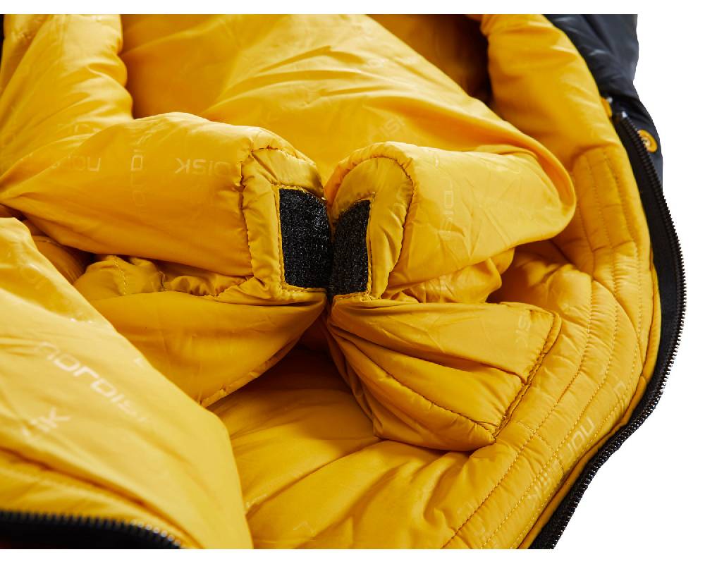 Nordisk Oscar -10° Mummy Kunstfaser Rio Red/ Mustard Yellow/ Black Saisonale Angebote