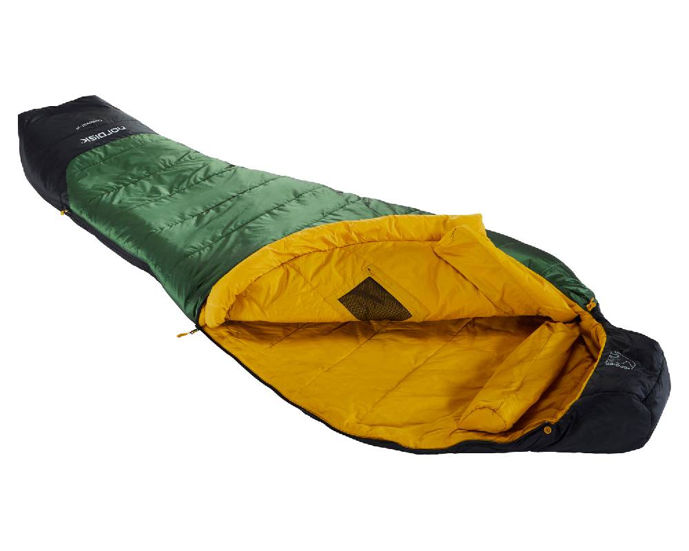 Nordisk Gormsson -2° Mummy | Kunstfaser Artichoke Green/Mustard Yellow/Black Räumungsverkauf