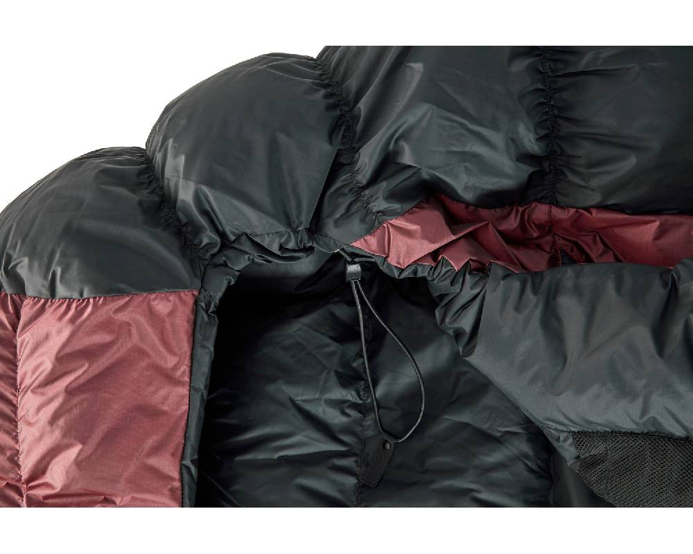 Nordisk Voyage 500 Right zip Daune (-5° C) | Ribbon red Kauf eins, bekomm eins gratis