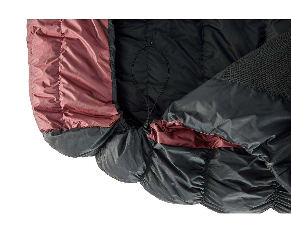 Nordisk Voyage 300 Left zip Daune (1° C) | Ribbon red Sonderangebote