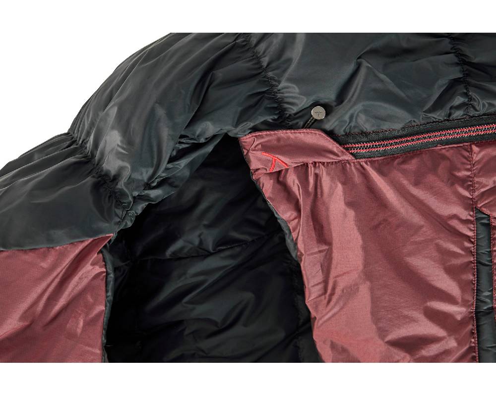 Nordisk Voyage 300 Left zip Daune (1° C) | Ribbon red Sonderangebote