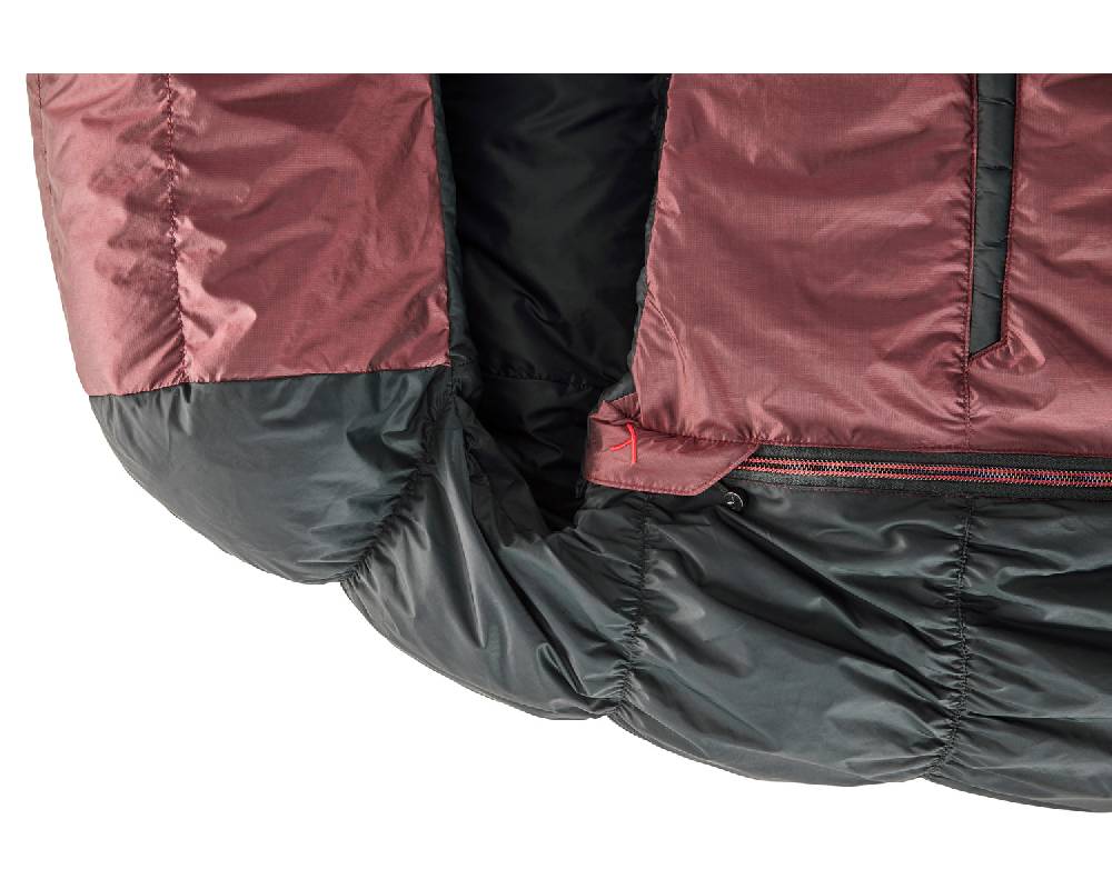 Nordisk Voyage 300 Right zip Daune (1° C) | Ribbon red Riesige Ersparnisse