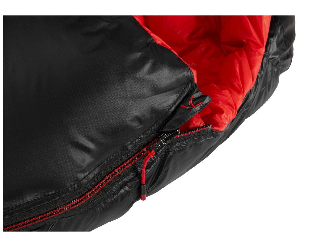 Nordisk V.I.B. 600 Left zip Daune ( -6° C) | Black Bis zu 60% Rabatt